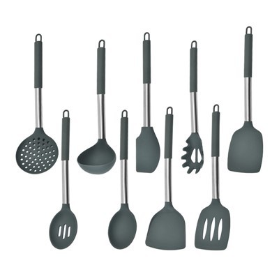 10Pcs Silicone Kitchen Utensil Set